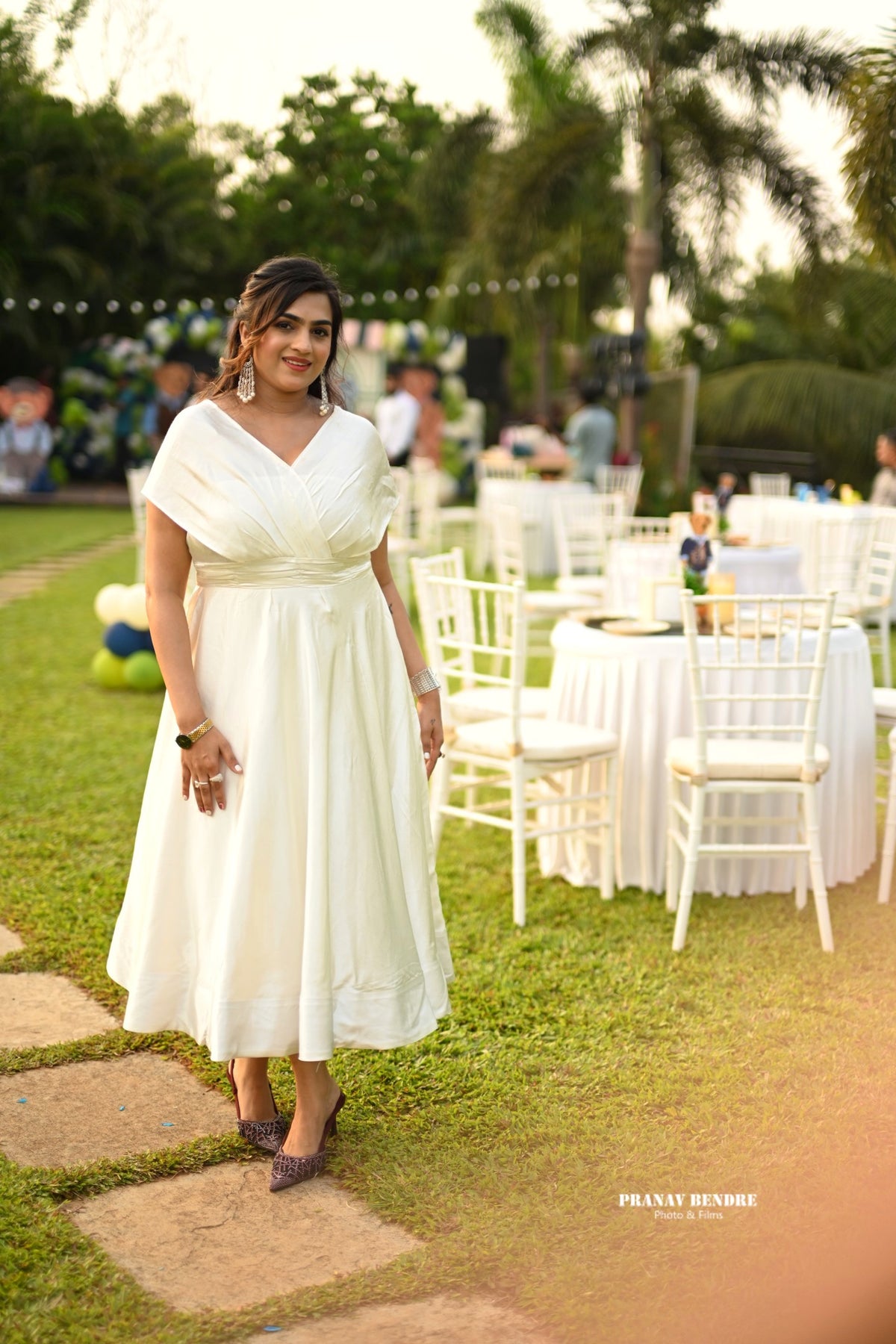 PEARL WHITE DRESS