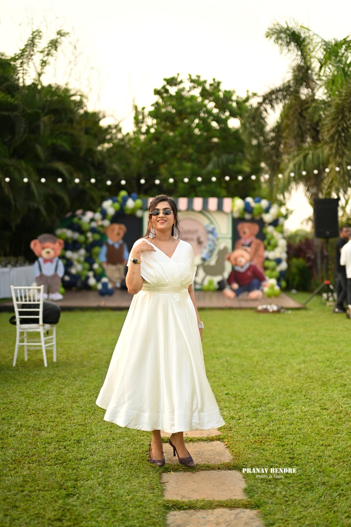 PEARL WHITE DRESS
