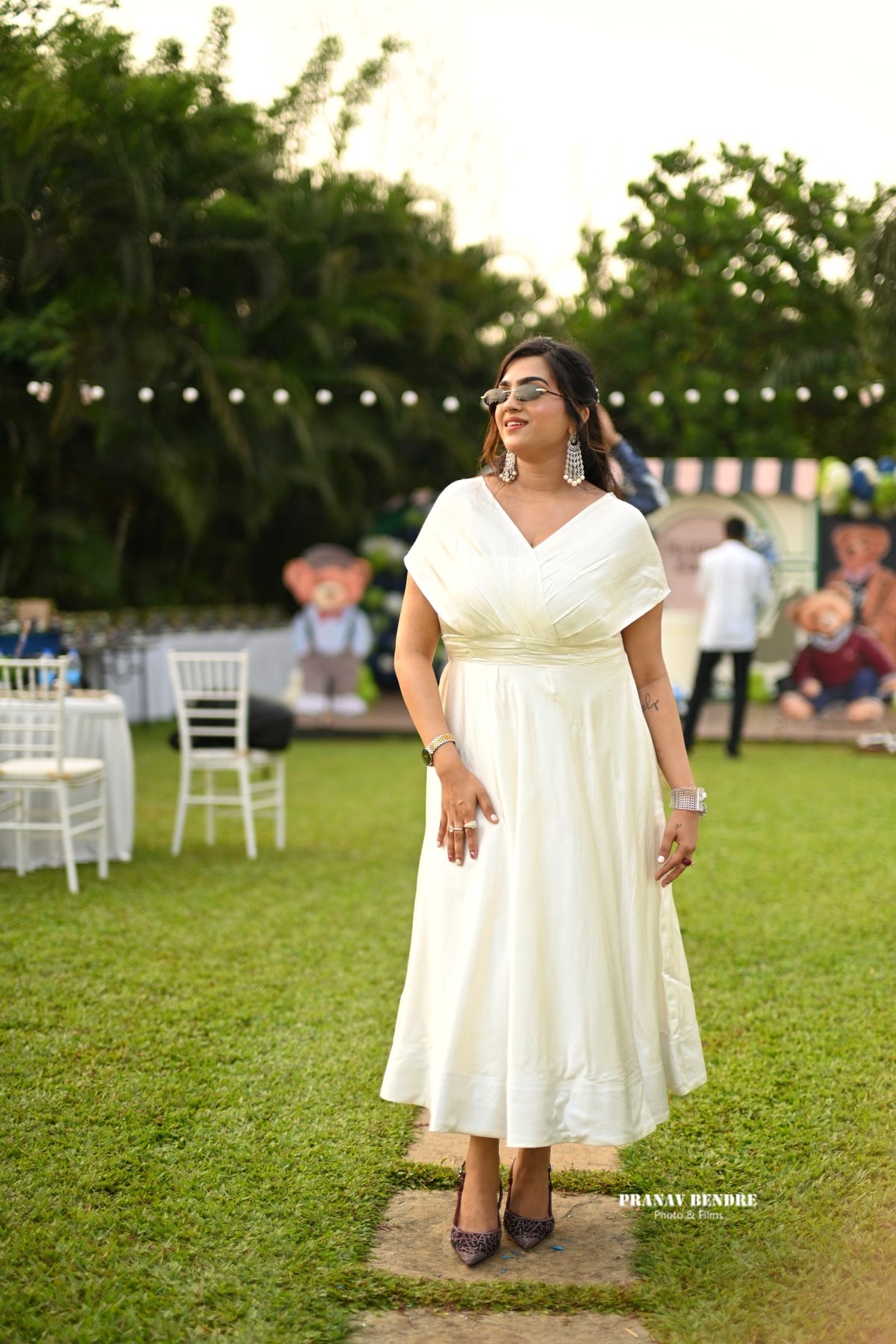 PEARL WHITE DRESS