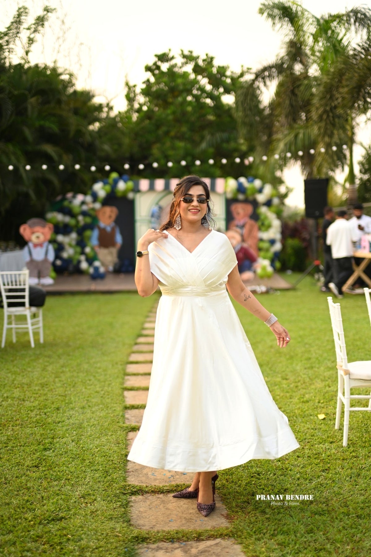 PEARL WHITE DRESS