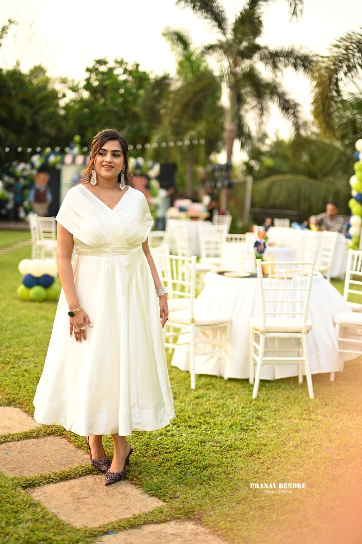 PEARL WHITE DRESS